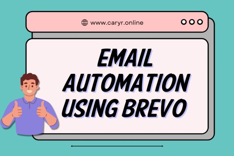 Email Automation using brevo